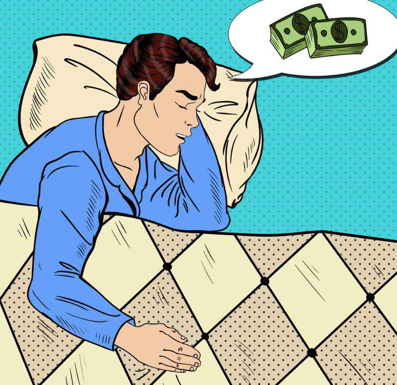 mơ trộm nhiều tiền
